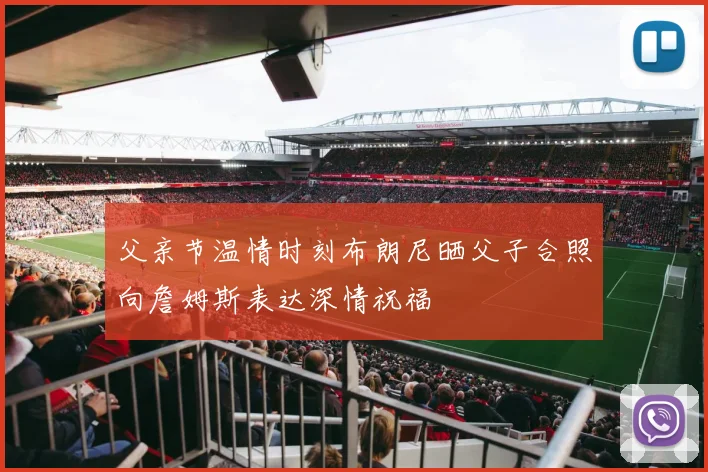 父亲节温情时刻布朗尼晒父子合照向詹姆斯表达深情祝福